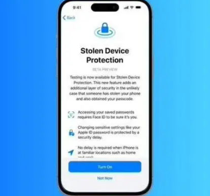 任城苹果授权维修店分享被盗设备保护功能开启方法 