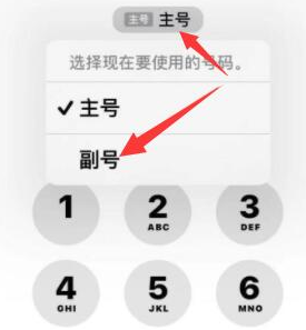 任城苹果14维修店分享iPhone 14 Pro Max使用副卡打电话的方法 